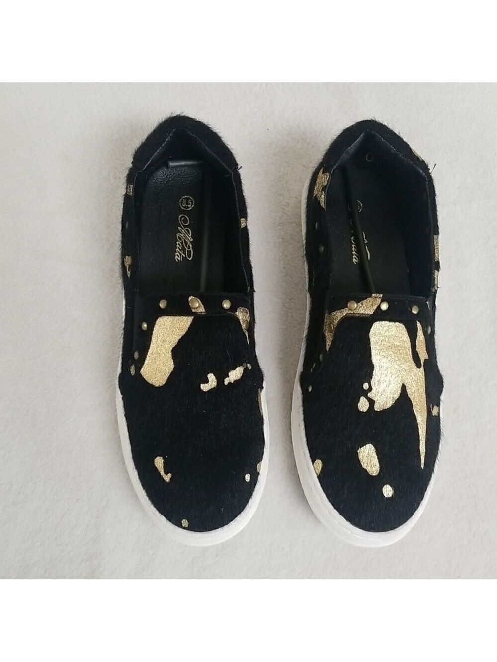 MATA Long Walk Faux Fur Slip-on SZ 8.5
